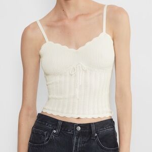 Aritzia Wilfred Soloist Top in Light Birch